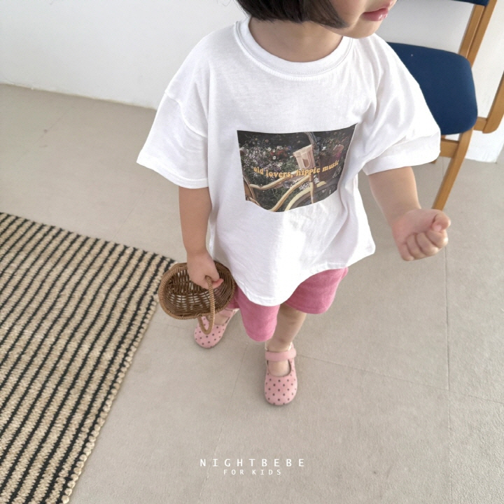 Night Bebe - Korean Baby Fashion - #babyboutique - Flower Garden Short Sleeve Tee - 11
