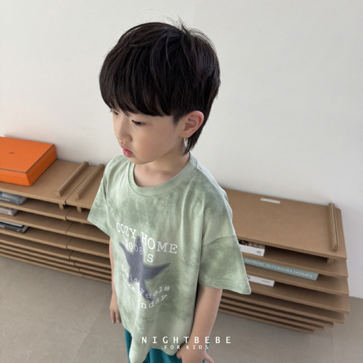 Night Bebe - Korean Baby Fashion - #babyboutiqueclothing - Street Washing Short Sleeve Tee - 9