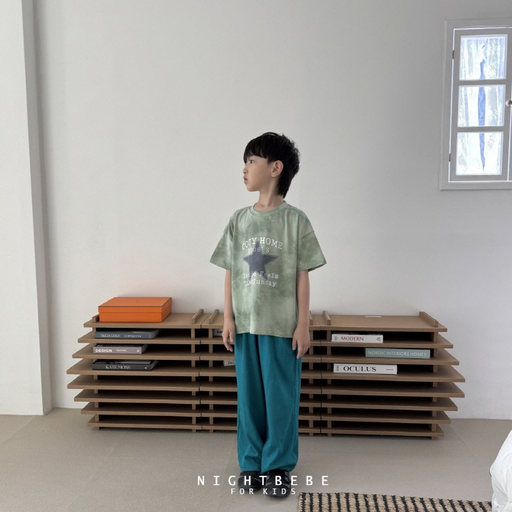 Night Bebe - Korean Baby Fashion - #babyclothing - Street Washing Short Sleeve Tee - 10