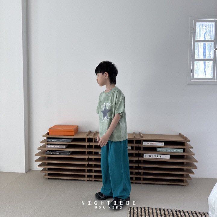 Night Bebe - Korean Baby Fashion - #babyfashion - Street Washing Short Sleeve Tee - 11