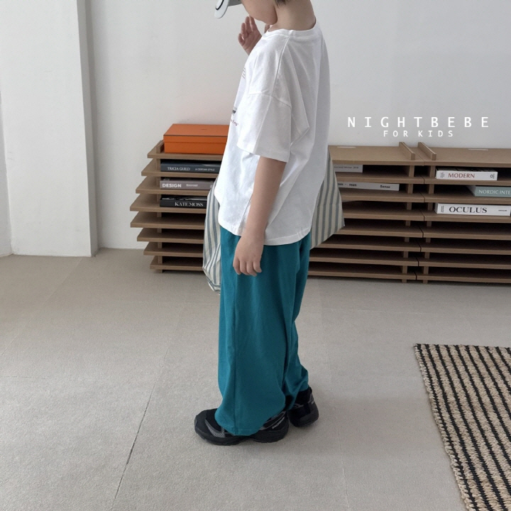 Night Bebe - Korean Baby Fashion - #babyfashion - Loose Fit Straight Pants - 7