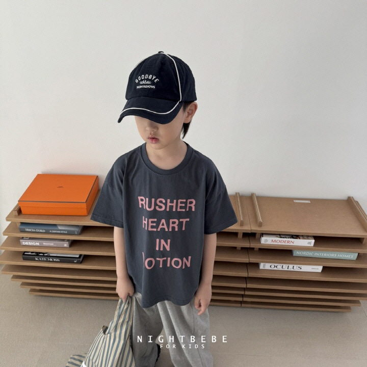 Night Bebe - Korean Baby Fashion - #babyfashion - Rush Short Sleeve Tee