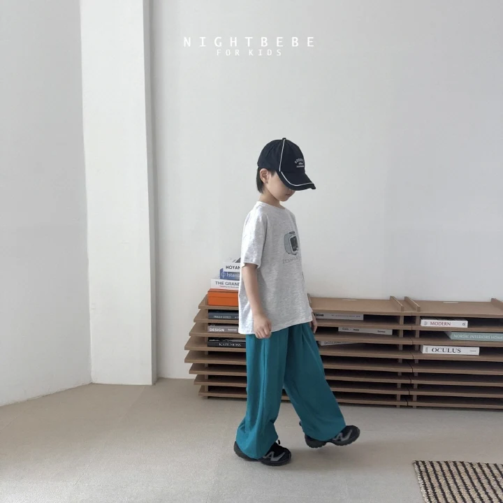 Night Bebe - Korean Baby Fashion - #babyfever - Loose Fit Straight Pants - 8