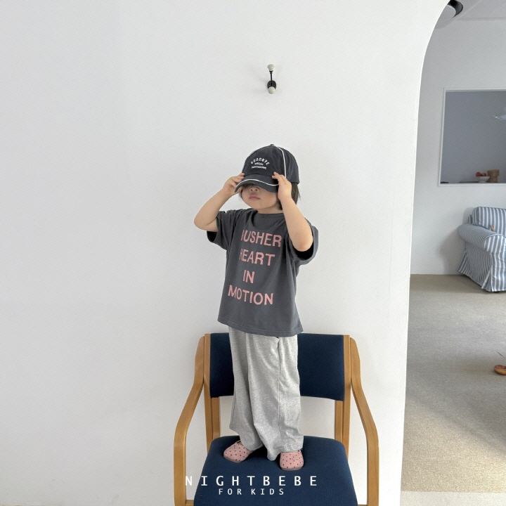 Night Bebe - Korean Baby Fashion - #babygirlfashion - Rush Short Sleeve Tee - 3