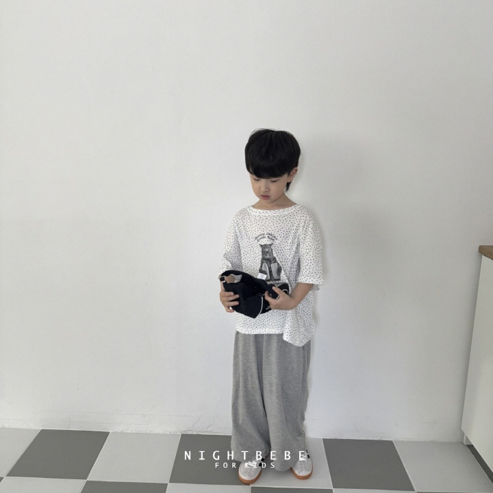 Night Bebe - Korean Baby Fashion - #babyoninstagram - MiYao Loose Short Sleeve Tee - 9