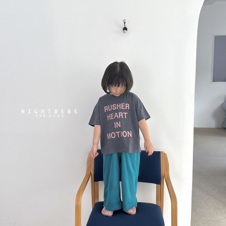 Night Bebe - Korean Baby Fashion - #babyootd - Rush Short Sleeve Tee - 6