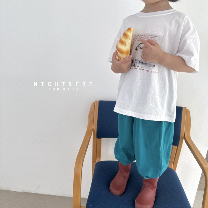 Night Bebe - Korean Baby Fashion - #onlinebabyboutique - Move Cat Short Sleeve Tee - 12
