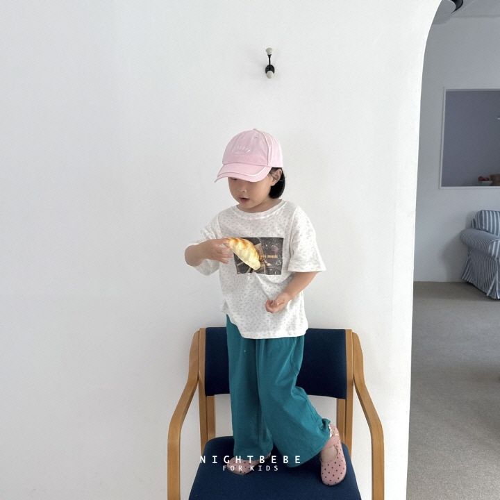 Night Bebe - Korean Baby Fashion - #onlinebabyboutique - Flower Garden Short Sleeve Tee - 8