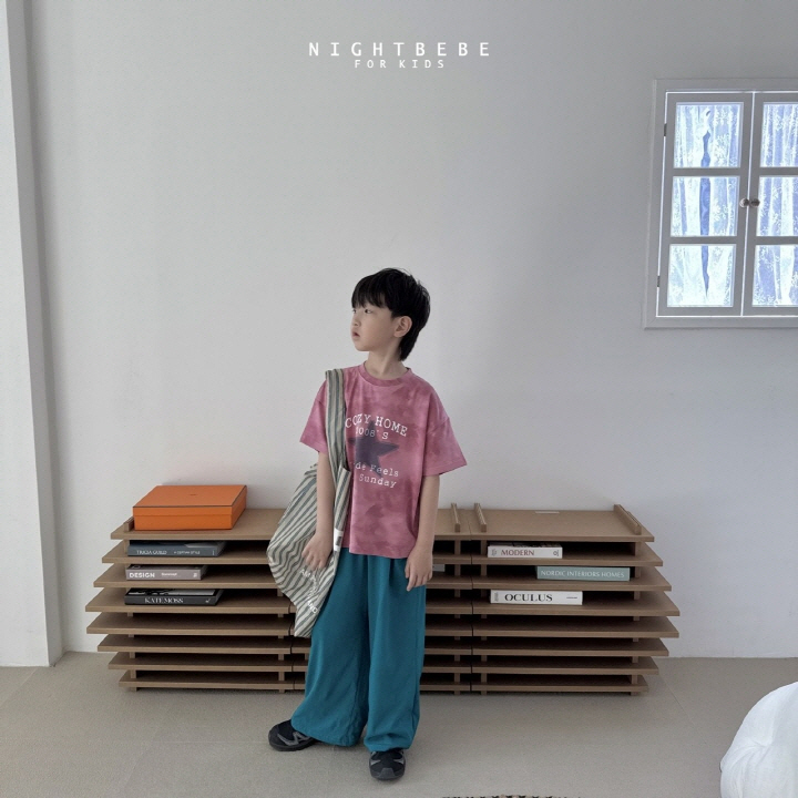 Night Bebe - Korean Baby Fashion - #onlinebabyshop - Street Washing Short Sleeve Tee - 6
