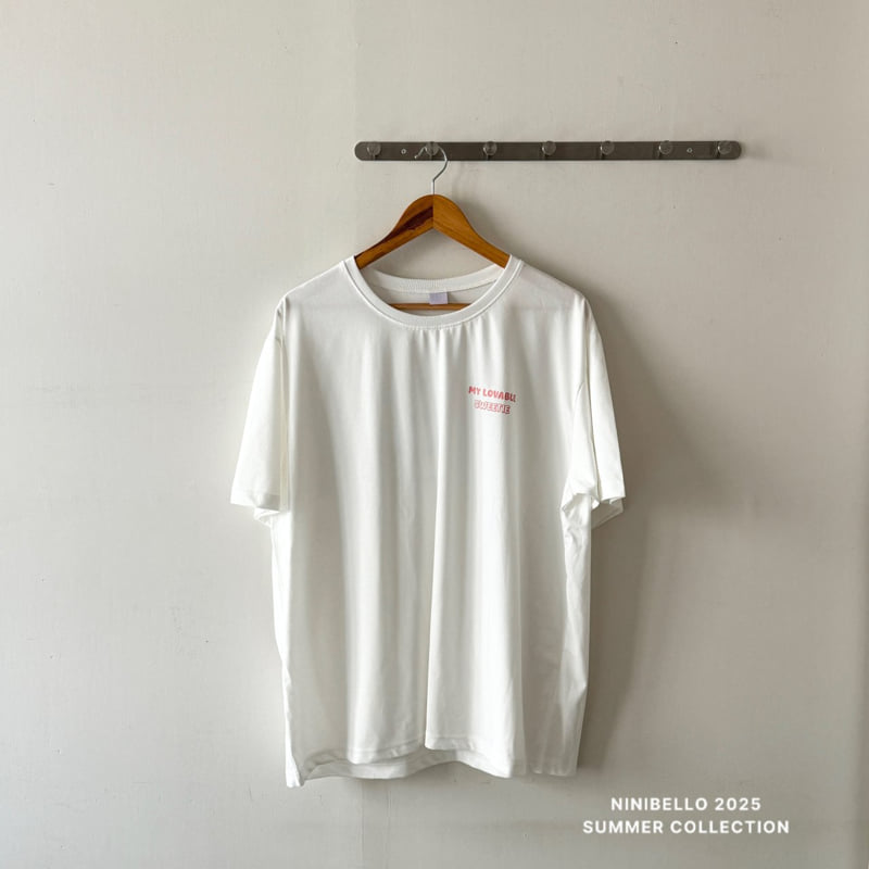 Ninibello - Korean Children Fashion - #kidzfashiontrend - Message Short Sleeve Tee - 4