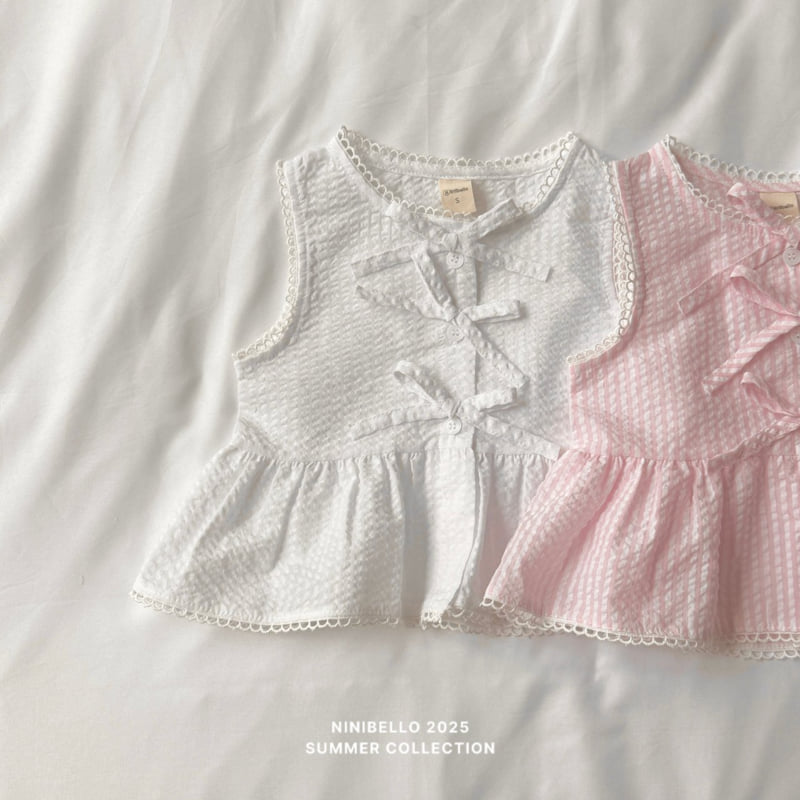 Ninibello - Korean Children Fashion - #childofig - Sherbet Ribbon Blouse - 6