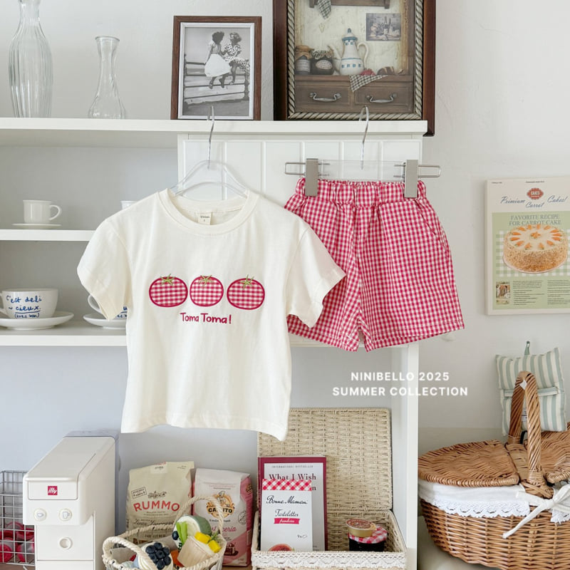 Ninibello - Korean Children Fashion - #childofig - Check Half Pants - 5