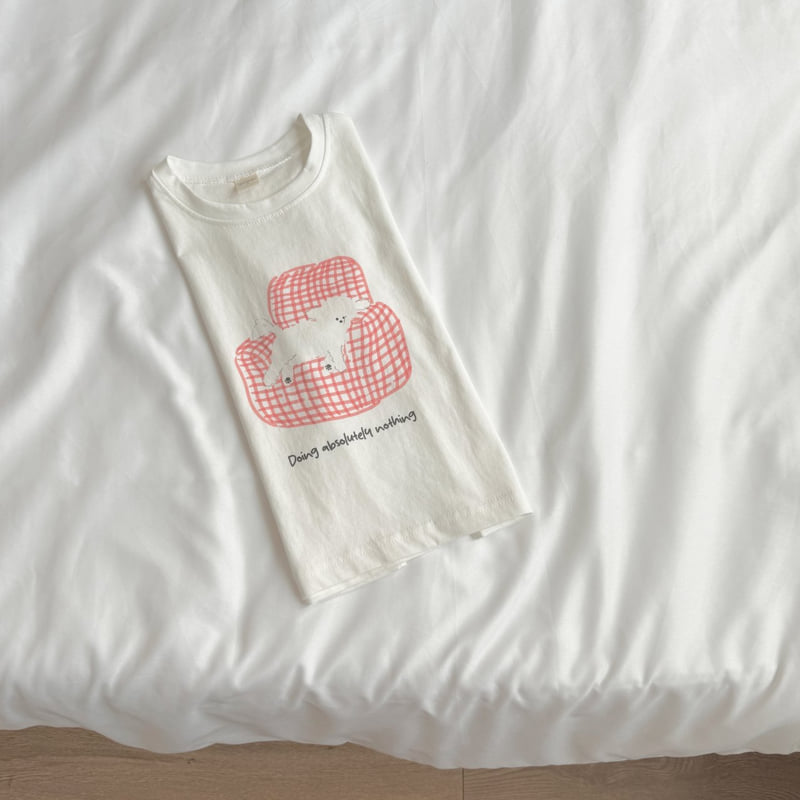 Ninibello - Korean Children Fashion - #childofig - Puppy Short Sleeve Tee - 4