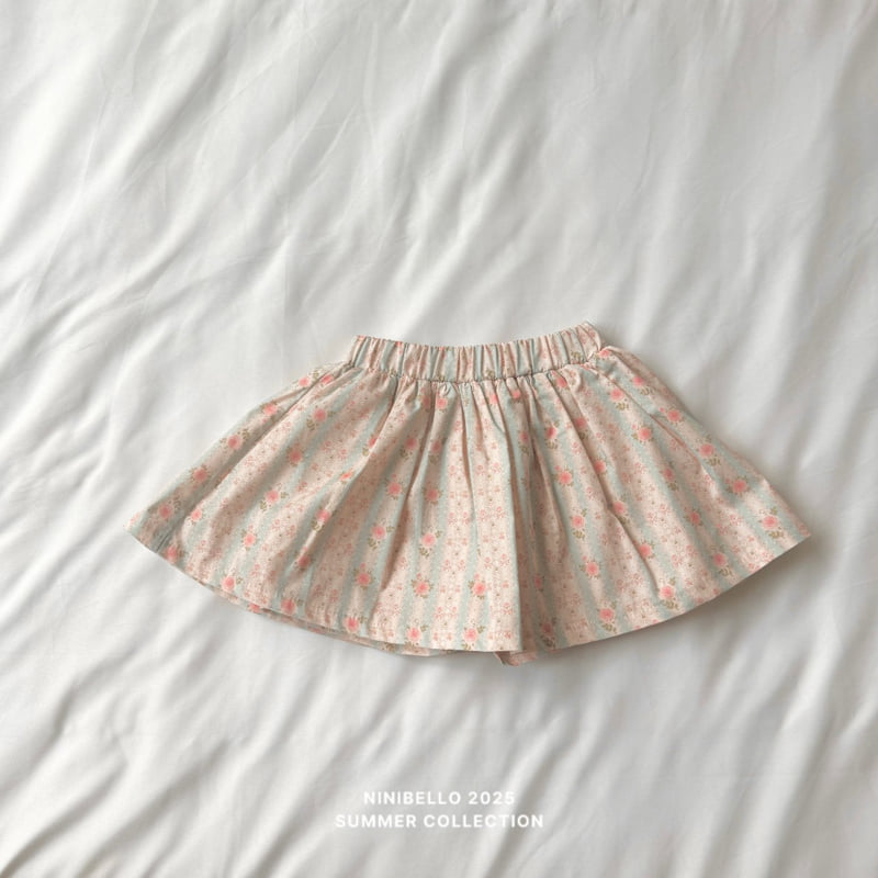 Ninibello - Korean Children Fashion - #childofig - Mimi Rose Skirt Pants - 10
