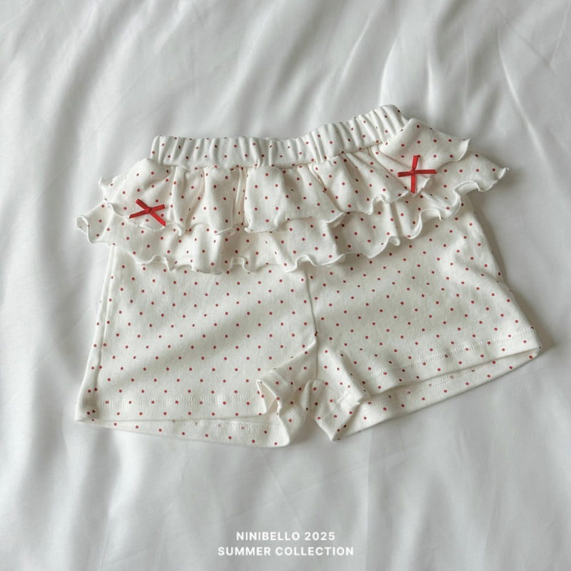 Ninibello - Korean Children Fashion - #childofig - Dot Frill Pants - 8