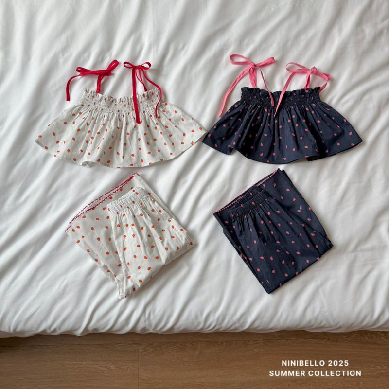 Ninibello - Korean Children Fashion - #childrensboutique - Fruity Smocked Set - 3