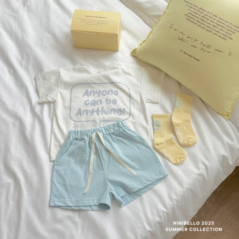 Ninibello - Korean Children Fashion - #childrensboutique - Message Short Sleeve Tee - 11