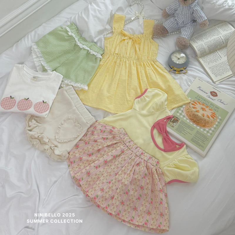 Ninibello - Korean Children Fashion - #childrensboutique - Mimi Rose Skirt Pants - 12