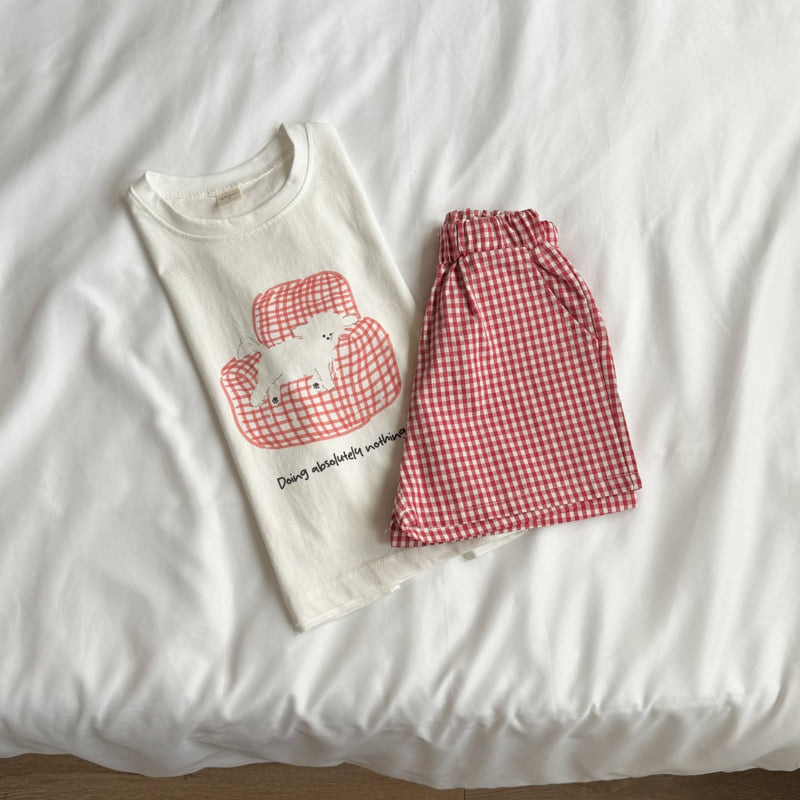 Ninibello - Korean Children Fashion - #designkidswear - Puppy Short Sleeve Tee - 6