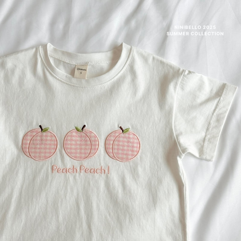 Ninibello - Korean Children Fashion - #designkidswear - Peach Toma Tee - 11