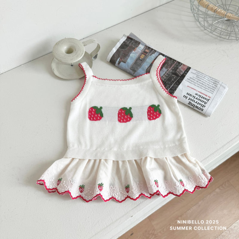 Ninibello - Korean Children Fashion - #discoveringself - Berry Pop Sleeveless Knit