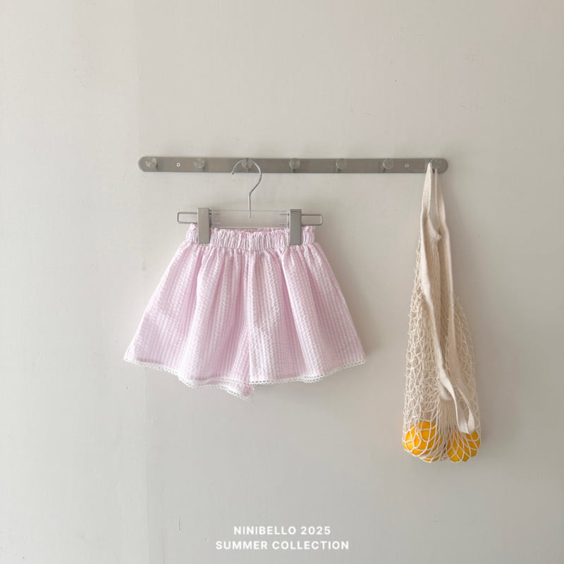 Ninibello - Korean Children Fashion - #fashionkids - Sherbet Skirt Pants - 3