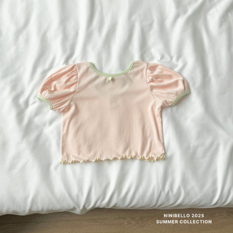 Ninibello - Korean Children Fashion - #fashionkids - Macaron Ribbon Tee - 7