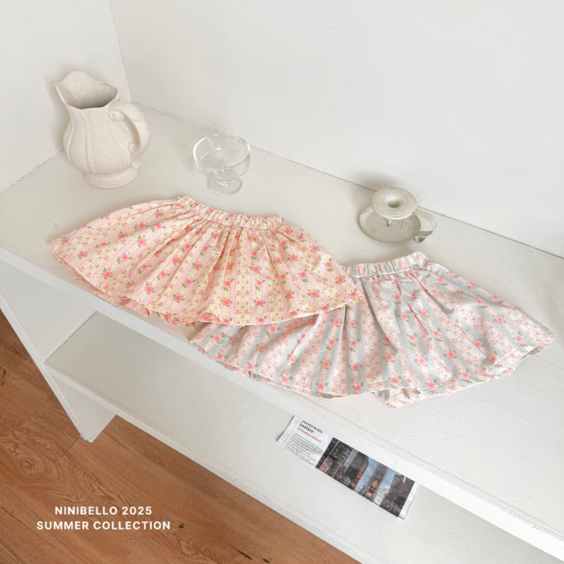 Ninibello - Korean Children Fashion - #fashionkids - Mimi Rose Skirt Pants