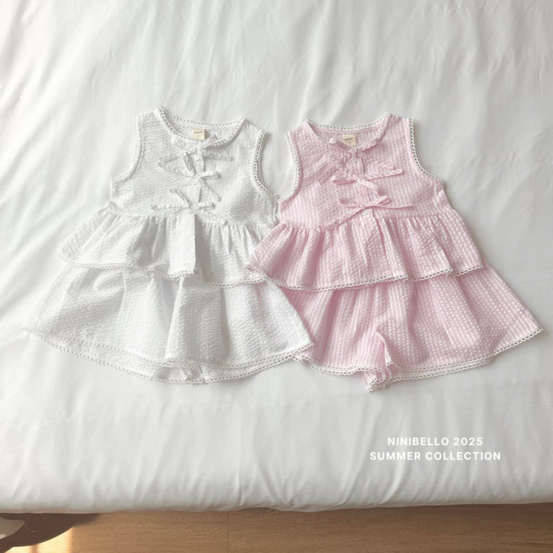 Ninibello - Korean Children Fashion - #kidsshorts - Sherbet Ribbon Blouse - 12