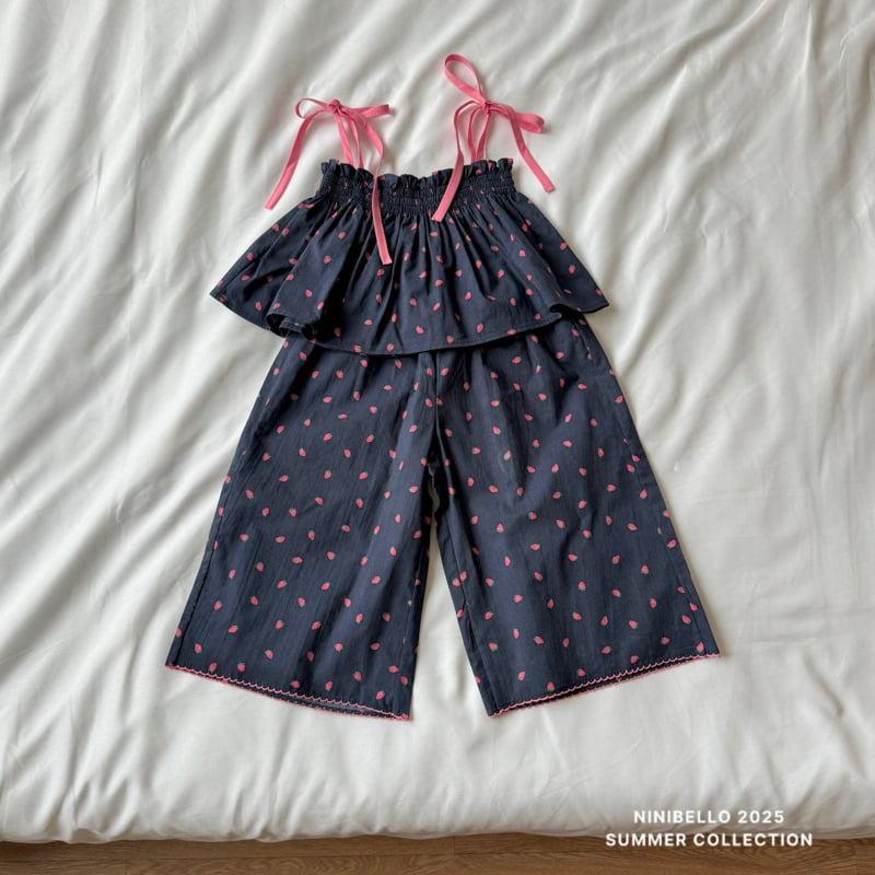 Ninibello - Korean Children Fashion - #kidsshorts - Fruity Smocked Set - 7