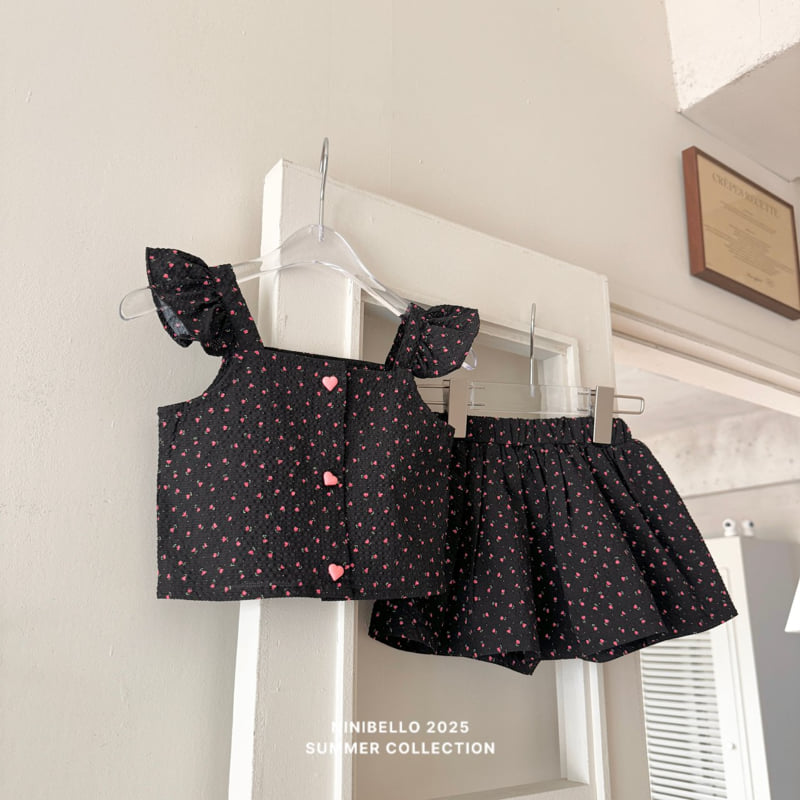 Ninibello - Korean Children Fashion - #kidsshorts - Rosy Two-Piece Set - 5