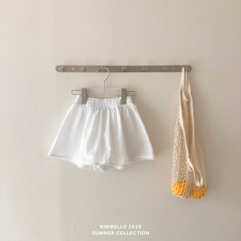 Ninibello - Korean Children Fashion - #fashionkids - Sherbet Skirt Pants - 4