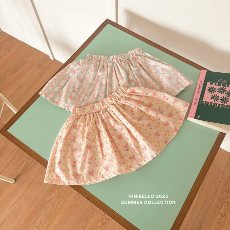Ninibello - Korean Children Fashion - #kidsstore - Mimi Rose Skirt Pants - 3