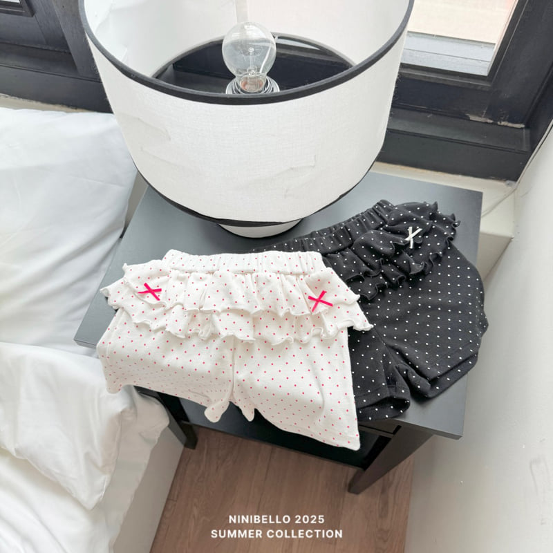 Ninibello - Korean Children Fashion - #kidsstore - Dot Frill Pants