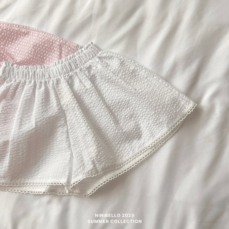 Ninibello - Korean Children Fashion - #kidzfashiontrend - Sherbet Skirt Pants - 6