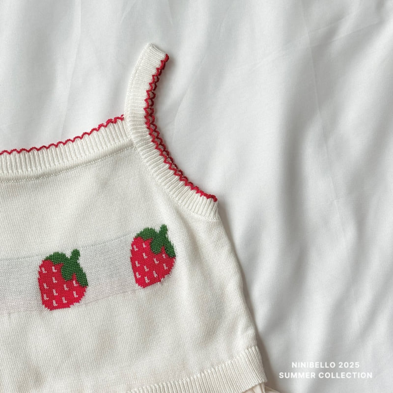 Ninibello - Korean Children Fashion - #kidzfashiontrend - Berry Pop Sleeveless Knit - 5