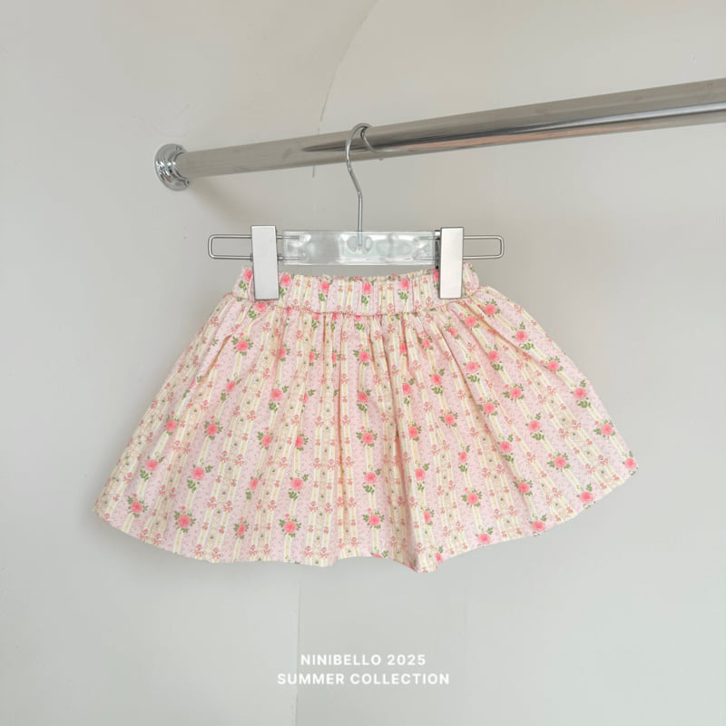 Ninibello - Korean Children Fashion - #kidsstore - Mimi Rose Skirt Pants - 4