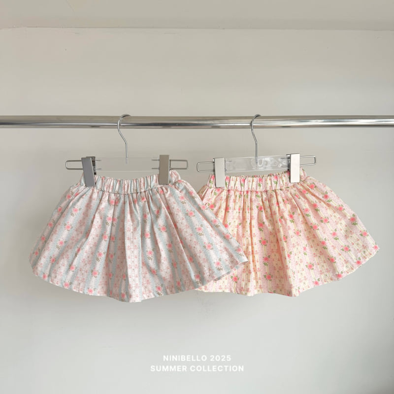 Ninibello - Korean Children Fashion - #littlefashionista - Mimi Rose Skirt Pants - 6
