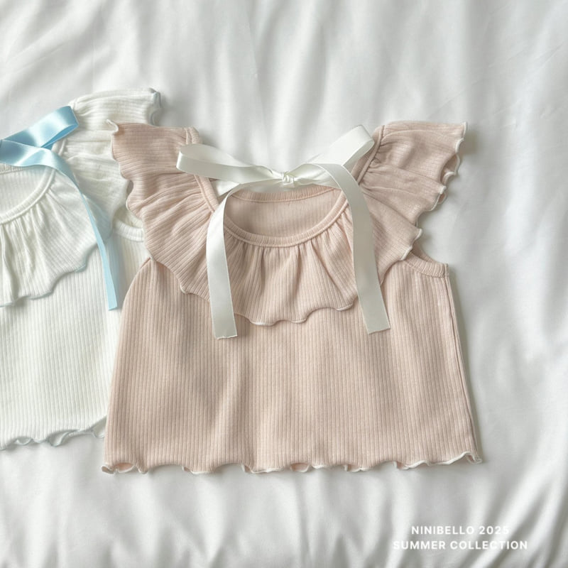 Ninibello - Korean Children Fashion - #magicofchildhood - Mimi Frill Sleeveless - 7