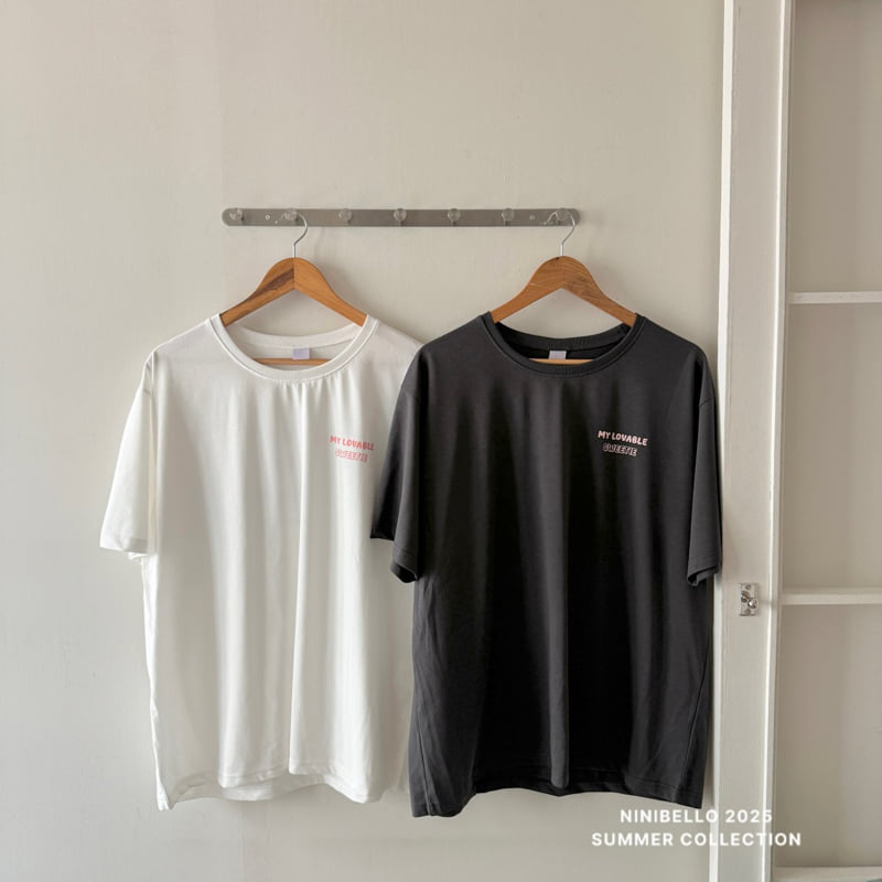 Ninibello - Korean Children Fashion - #magicofchildhood - Message Short Sleeve Tee - 6