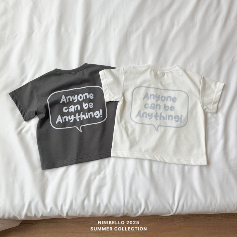 Ninibello - Korean Children Fashion - #littlefashionista - Message Short Sleeve Tee - 4