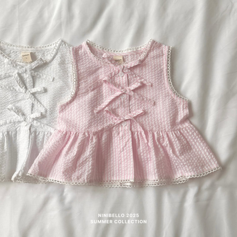 Ninibello - Korean Children Fashion - #magicofchildhood - Sherbet Ribbon Blouse - 4