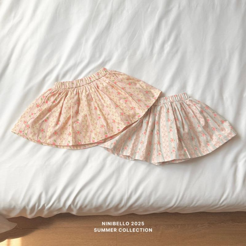 Ninibello - Korean Children Fashion - #minifashionista - Mimi Rose Skirt Pants - 8