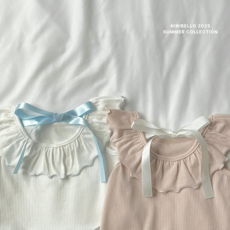 Ninibello - Korean Children Fashion - #prettylittlegirls - Mimi Frill Sleeveless - 9