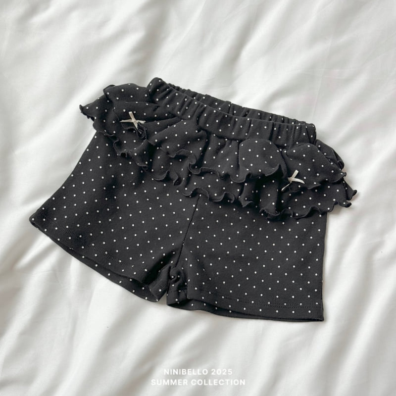 Ninibello - Korean Children Fashion - #prettylittlegirls - Dot Frill Pants - 7