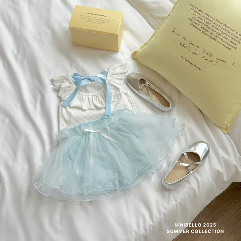 Ninibello - Korean Children Fashion - #todddlerfashion - Mimi Frill Sleeveless - 10