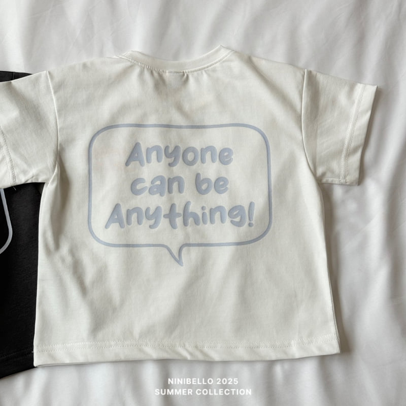 Ninibello - Korean Children Fashion - #todddlerfashion - Message Short Sleeve Tee - 7