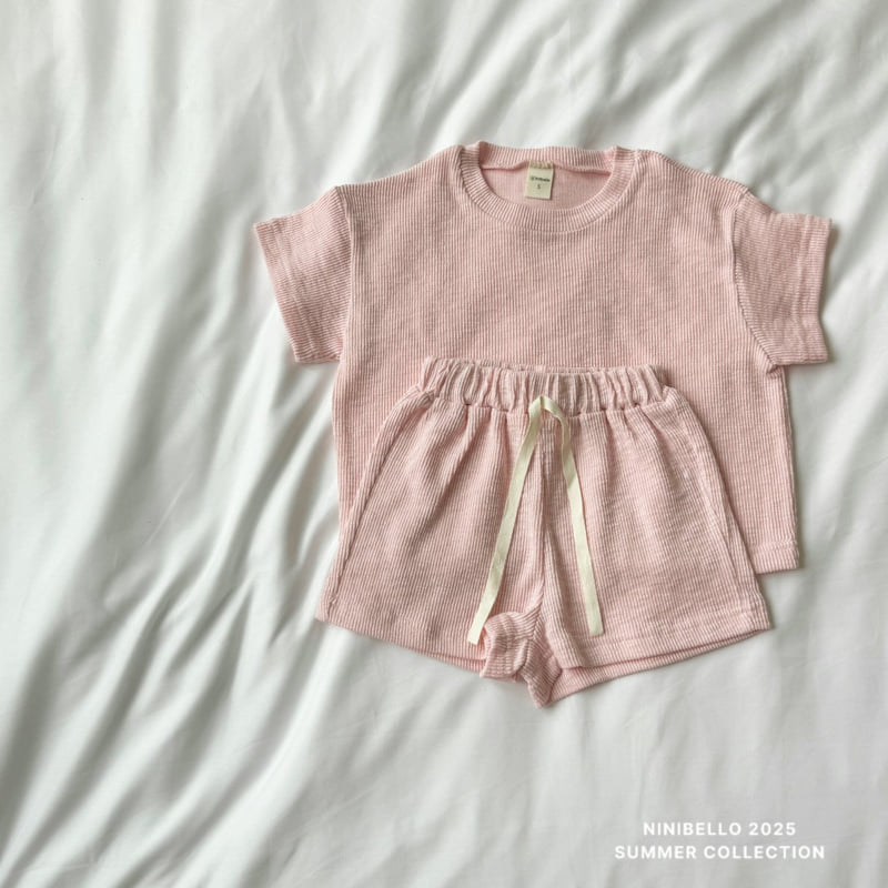 Ninibello - Korean Children Fashion - #prettylittlegirls - Mellow Ribbed Set - 4