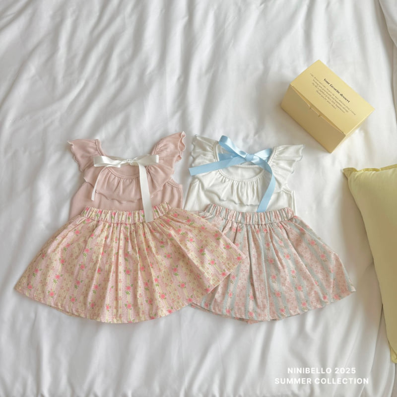 Ninibello - Korean Children Fashion - #toddlerclothing - Mimi Frill Sleeveless - 11
