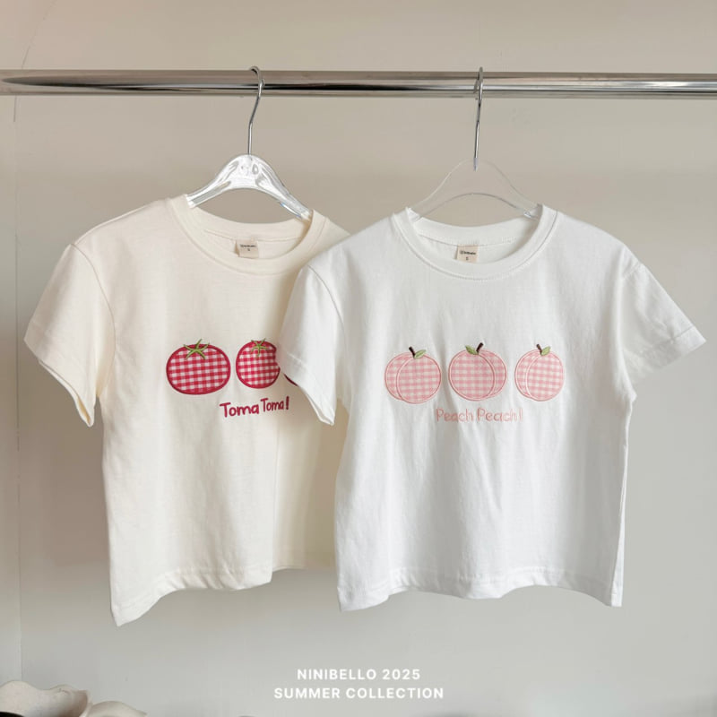Ninibello - Korean Children Fashion - #toddlerclothing - Peach Toma Tee - 7